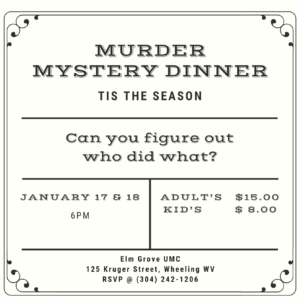 Murder Mystery Dinner